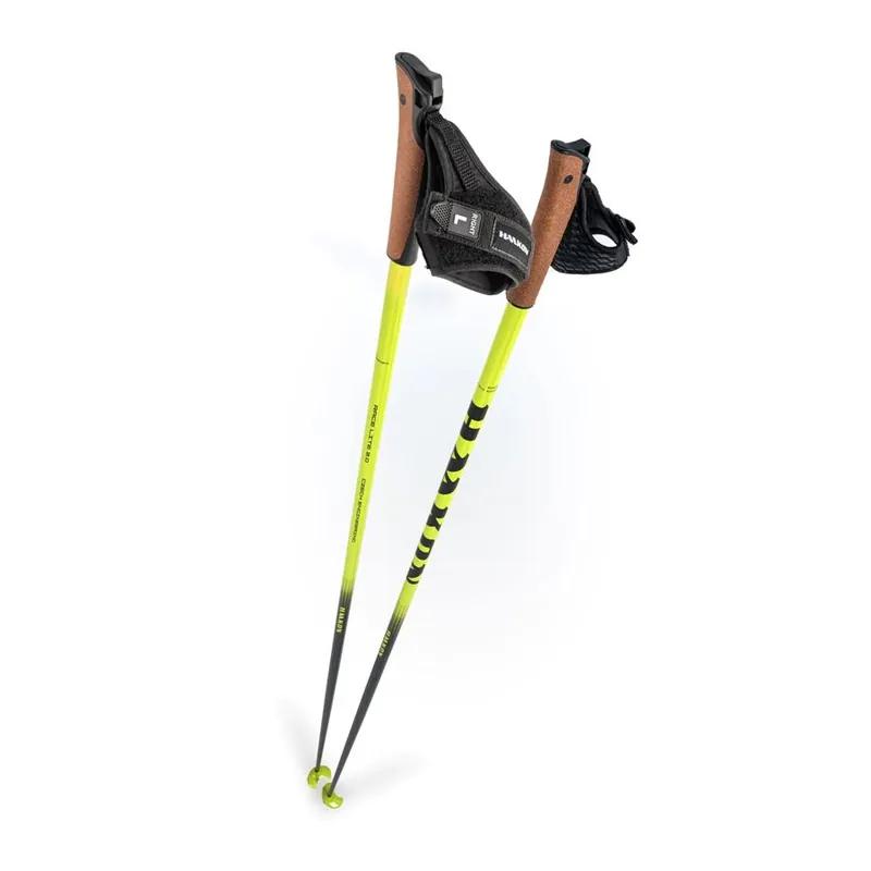 Kup Teď Haakon Race Lite karbonové hole - vycvakávací poutka 145cm